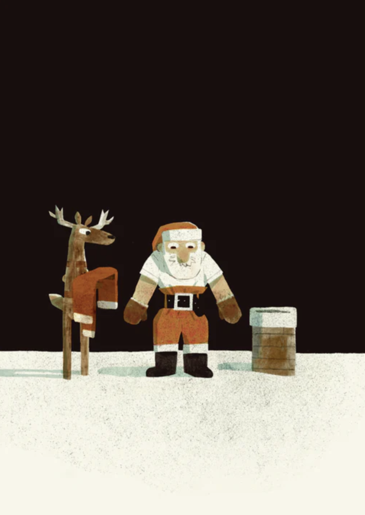 Como É Que o Pai Natal Desce pela Chaminé?