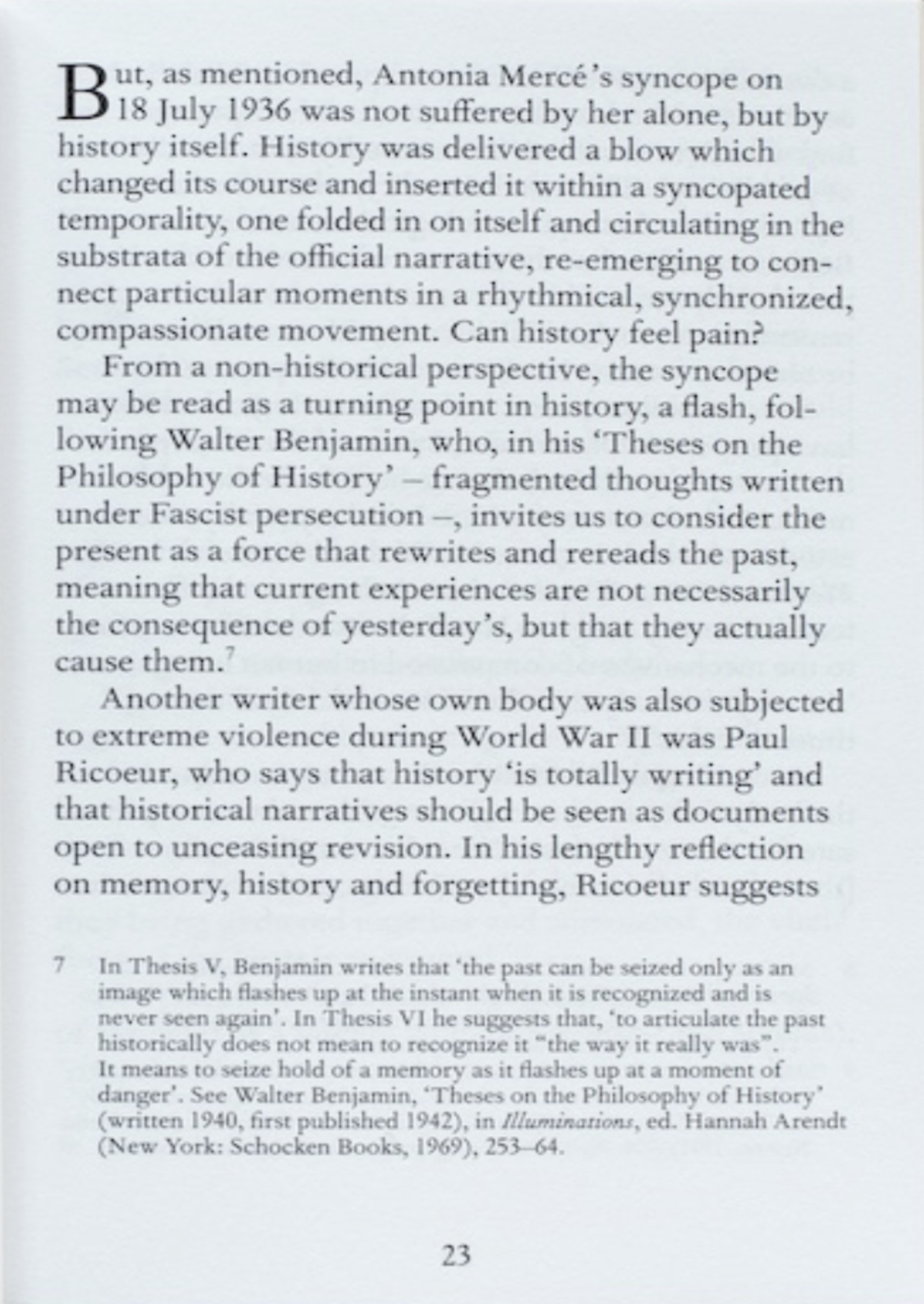 Wrap, History and Syncope